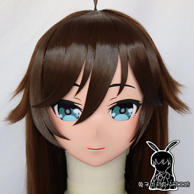 (RB317)Customize Full Head Quality Handmade Female/Girl Resin Japanese Anime Cartoon Character Kig Cosplay Kigurumi Mask (RB317)Customize Full Head Quality Handmade Female/Girl Resin Japanese Anime Cartoon Character Kig Cosplay Kigurumi Mask